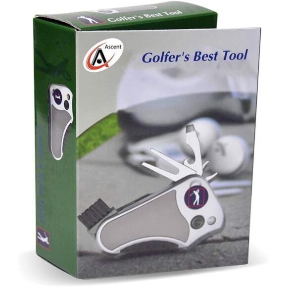 Best Tool Golf Multitool All-IN-ONE - Stroke Counter, Divot Repair - Picture 3 of 14